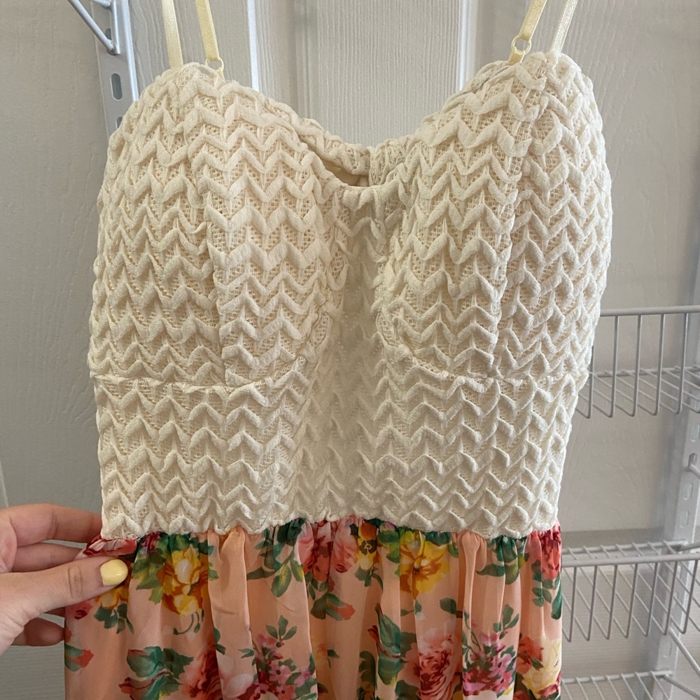 Floral maxi dress